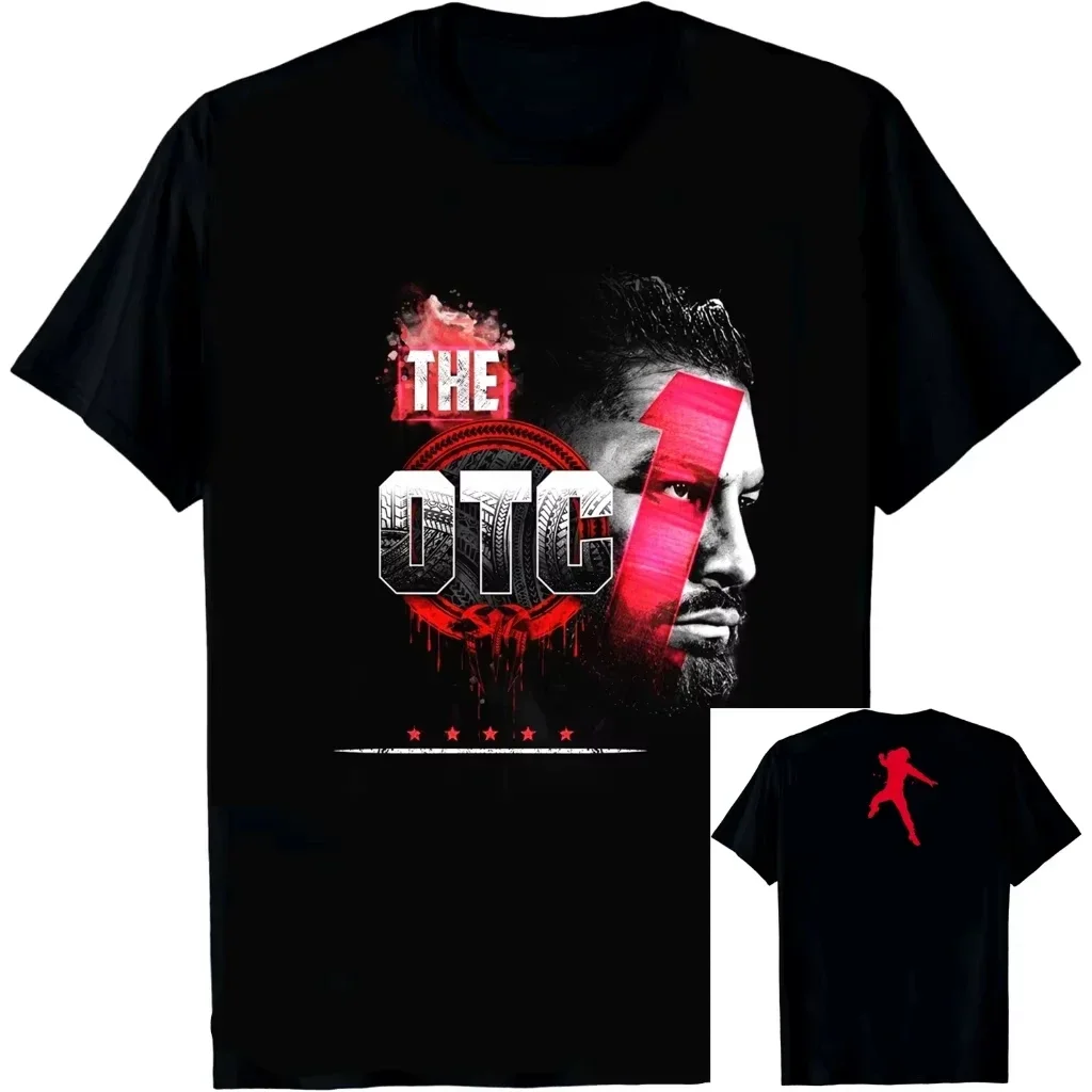 2025 الصيف الرجال جديد ثلاثية الأبعاد مطبوعة دراجة نارية OTC تي شيرت رجالي الشارع موضة رياضية غير رسمية #1