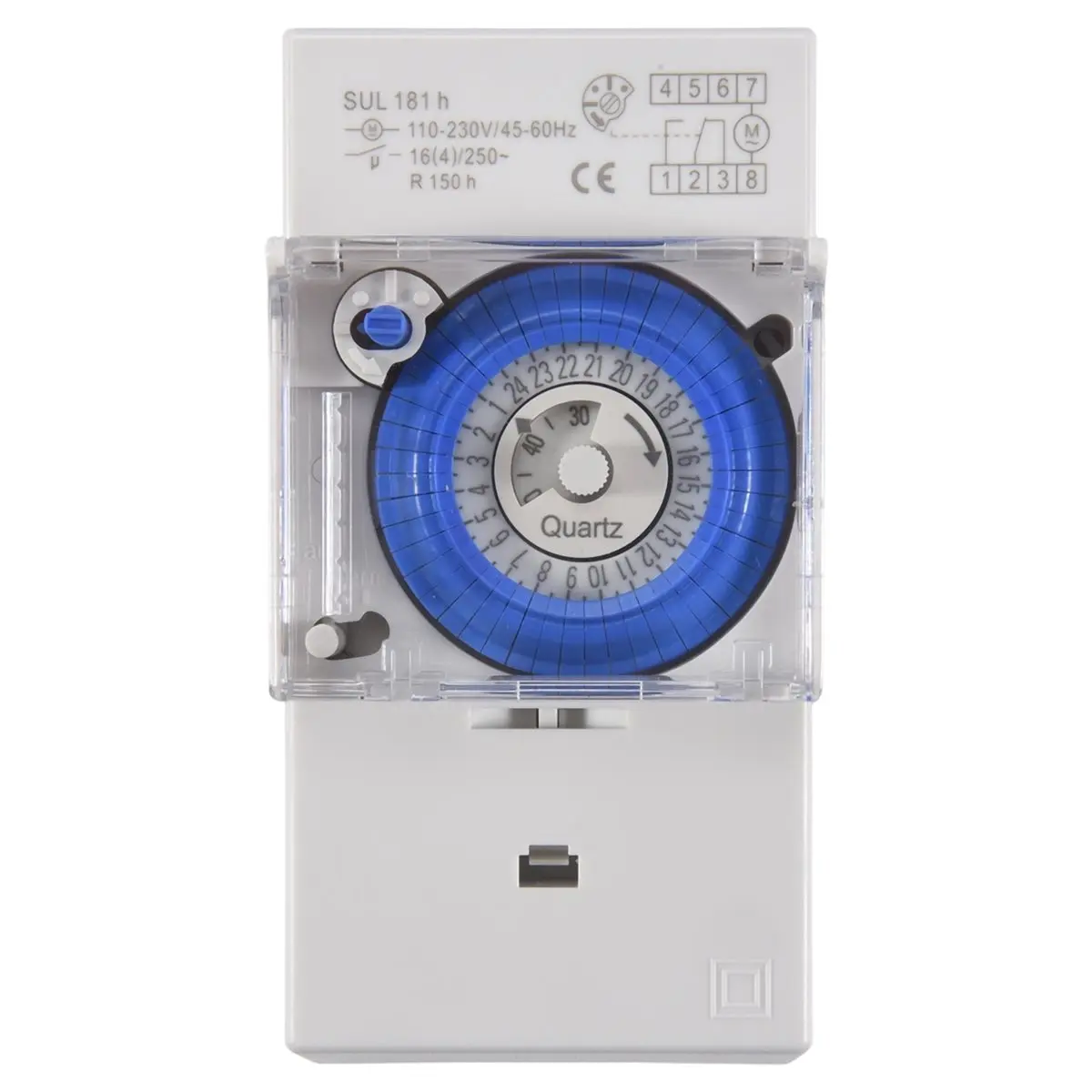 A56K SUL181H Механический таймер 24-часовое реле времени Электрический программируемый таймер 24-часовой таймер на DIN-рейку