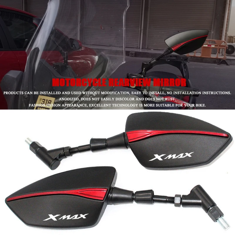 For YAMAHA XMAX300 XMAX400 XMAX X-MAX 125 250 300 400 Motorcycle Side Mirror rearview Mirrors