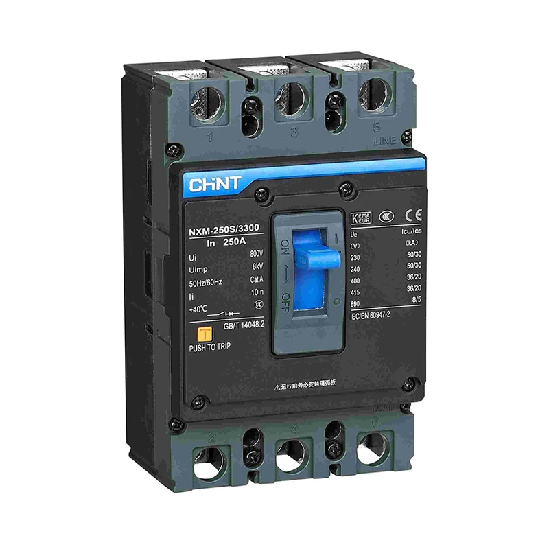 

Оригинальный автоматический выключатель Chint MCCB 100A/125A/200A/250A NXM-250S/3300