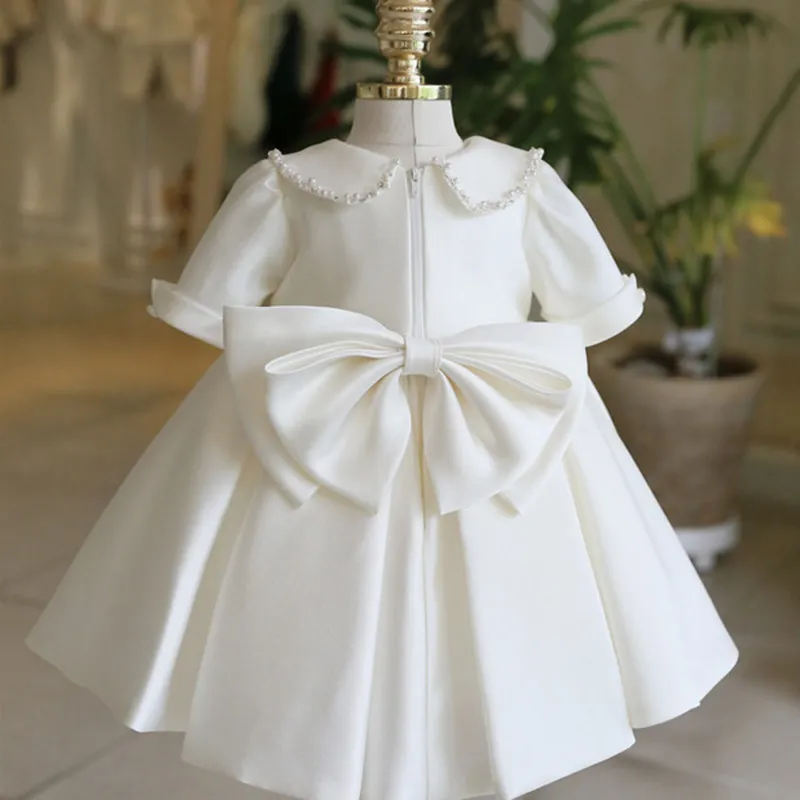 Children Cute Birthday Baptism Princess Ball Gown Girls Wedding Party Dress g540