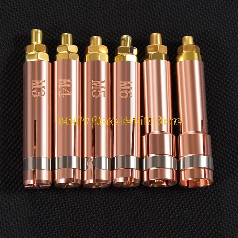 Y1AD Durability Welding Copper Studs Collet For Various Tasks 3 4 5 6 8 Option