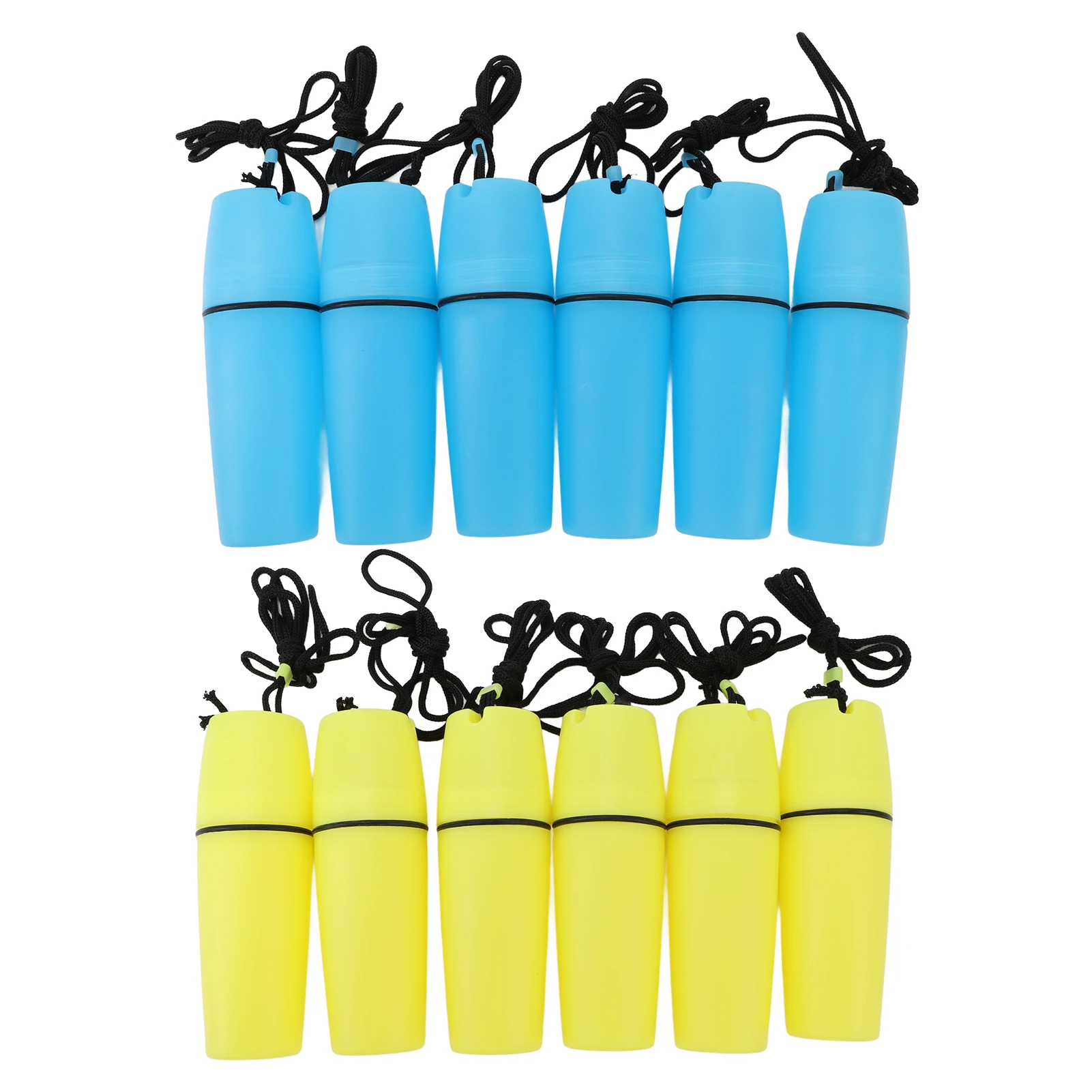 

Kayak Container Bottle Compact ABS Secure Sealed Waterproof Hook Rope Boat Floating Bottle for Snorkeling
