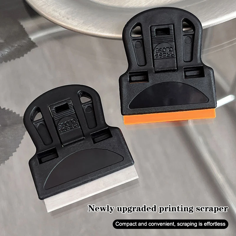 

Removable Nail Art Scraper French Manicure Stamp Tool for Nail Stamping & Cleaning