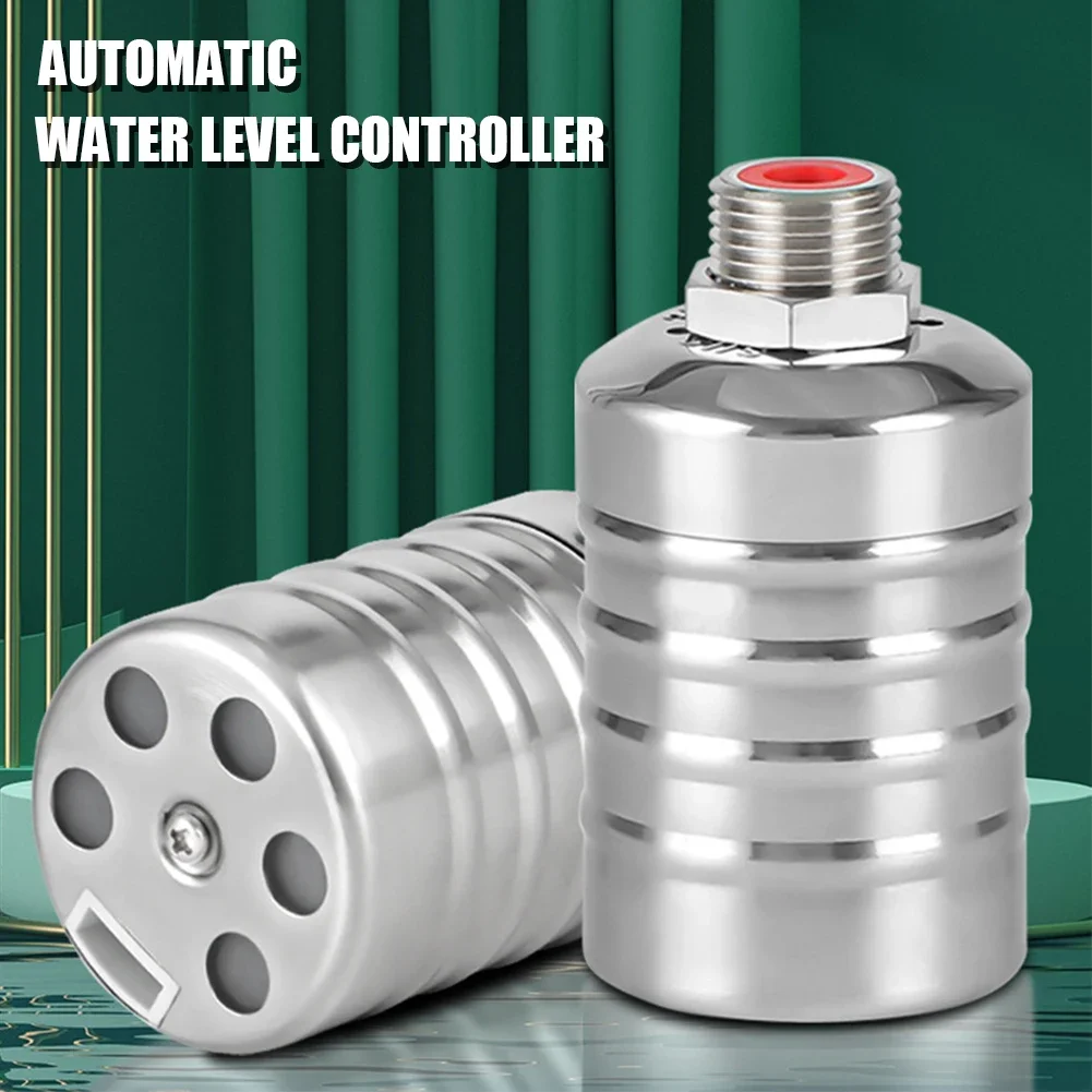 1-5 قطعة الفولاذ المقاوم للصدأ صمام الكرة الطافية السيارات اغلاق وحدة تحكم في المستوى المياه التلقائي خزان المياه برج المياه ملء صمام #3