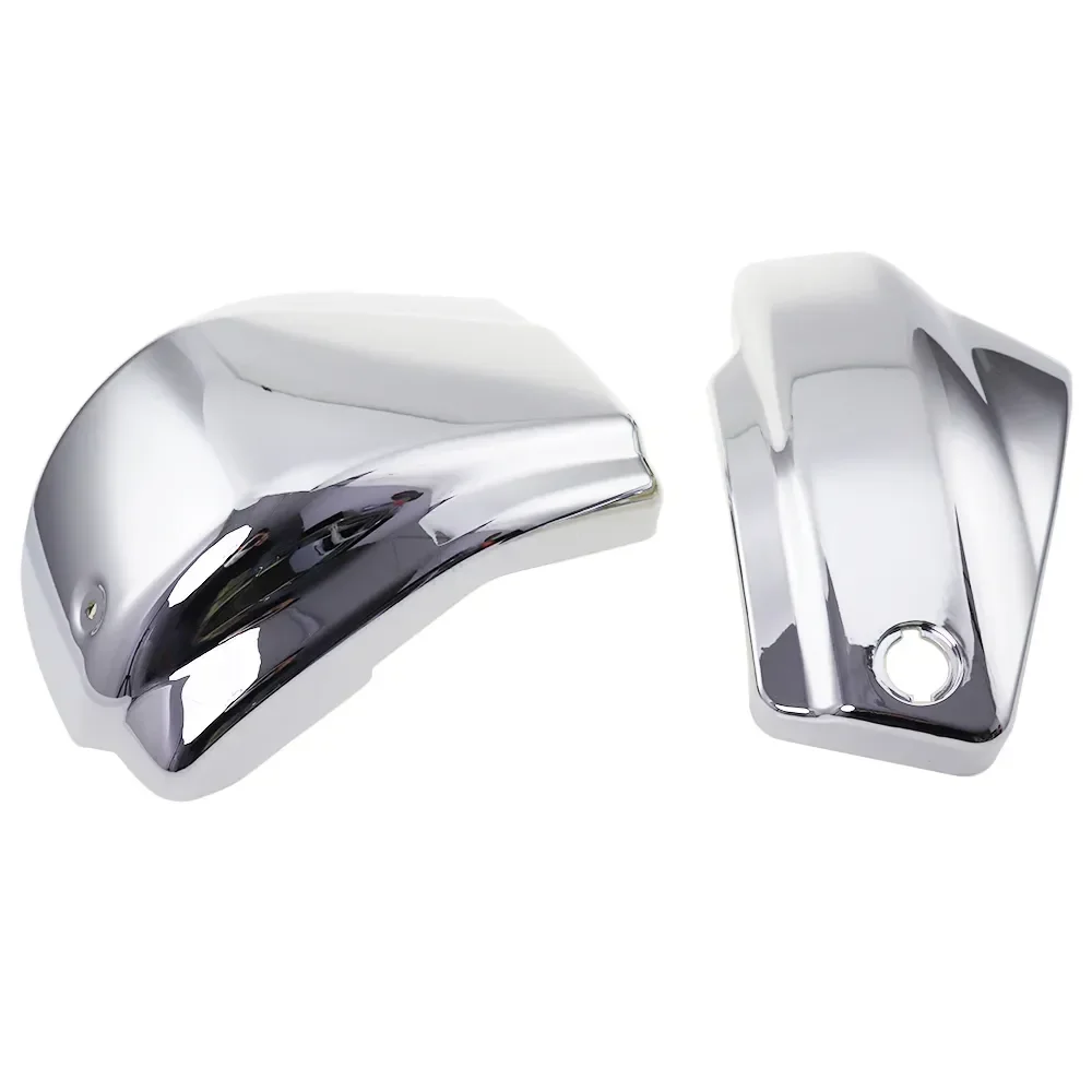 2Pcs Battery Side Cover Fit for Yamaha Dragstar Vstar XVS1100 Custom 1999-2011