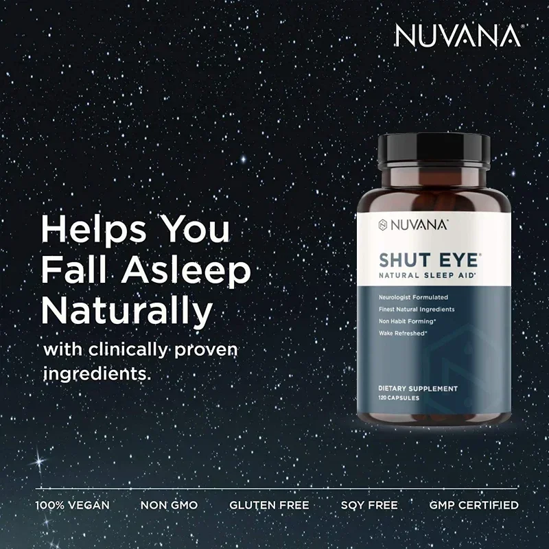 Sleep Aid - Sleep Capsules Made of Valerian Root, Melatonin, Chamomile, Magnesium