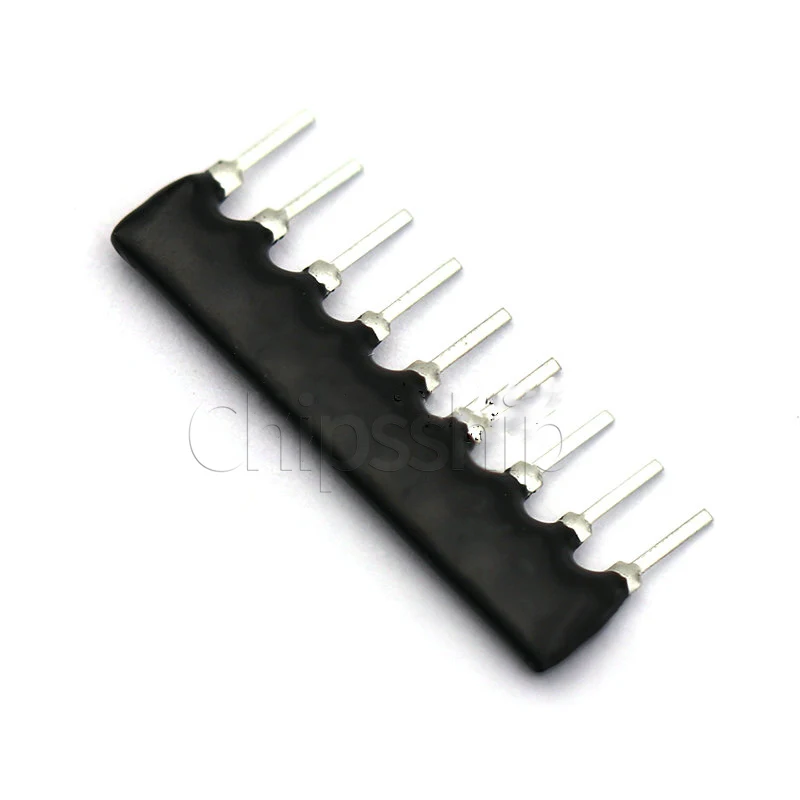 9-pin Resistance 9P 4.7K Network Resistor A09-472J Pin Distance 2.54mm (10 PCS)