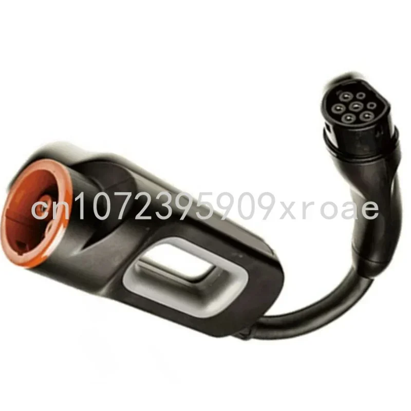 Type 2 Plug Socket 125A with Cable SAE J1772 for Electric Car CHADEMO To European Standard Type 2 EV Charger Adapter