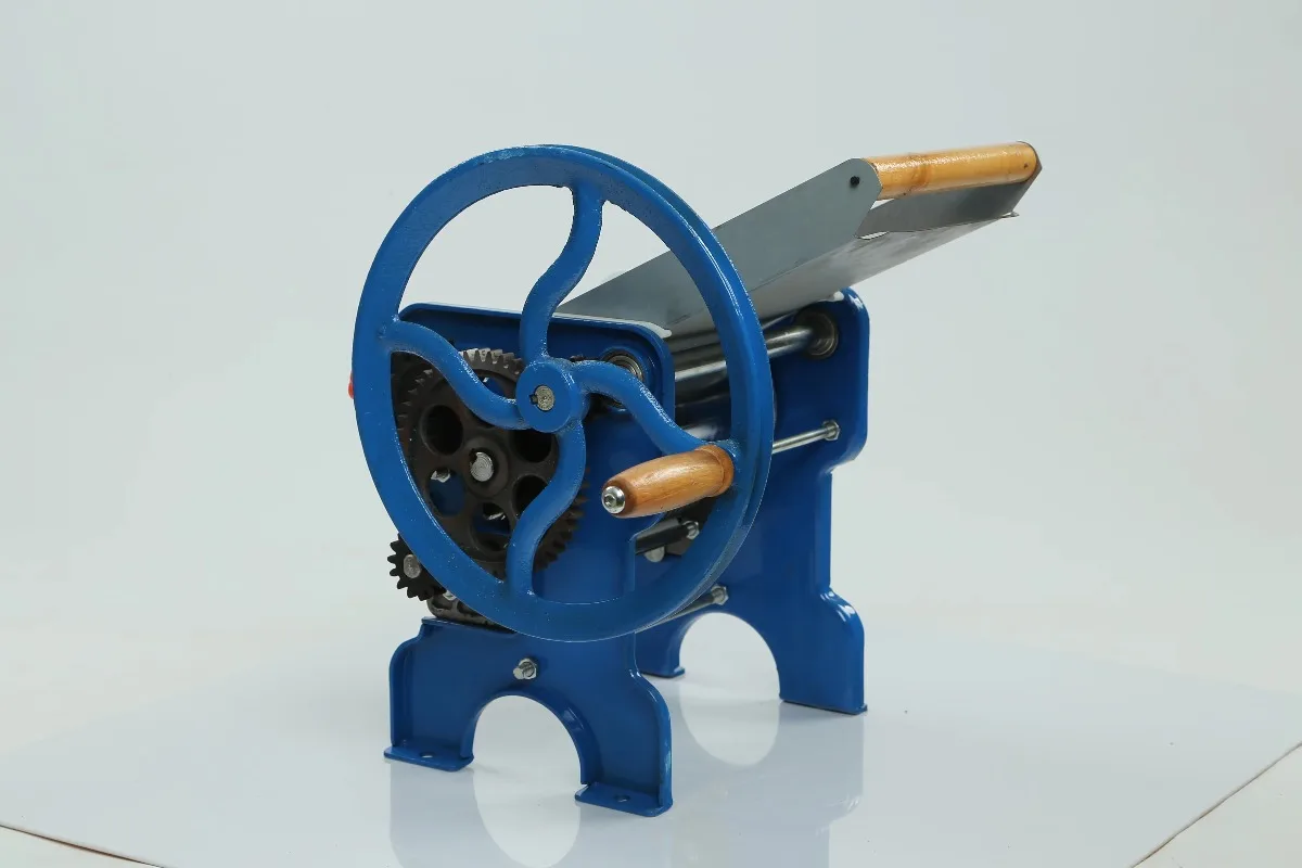 ماكينة صنع المعكرونة المسطحة اليدوية 180-4FXZC للاستخدام المنزلي لمحلات الطعام في الفنادق تتميز بمحمل عجينة البيتزا