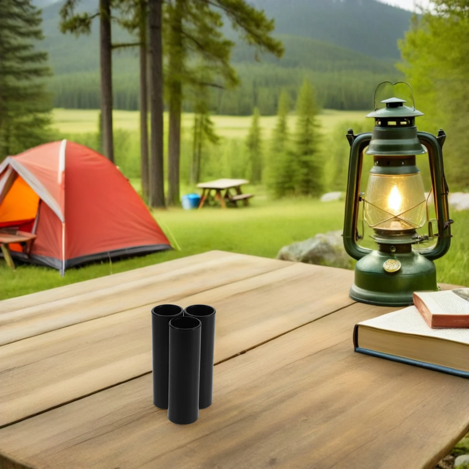 

2Pcs Tent Pole Connectors Strong Plastic Joints for Easy Setup Essential Parts Stable Connection Camping Accessories