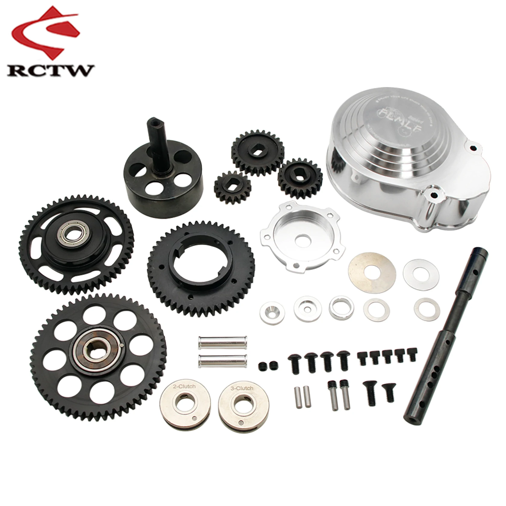 1/5 Rc Car Racing Set di ingranaggi di trasmissione a 3 velocità o blocco oscillante frizione o parti per camion GTB Hpi ROFUN ROVAN KM Baja 5B 5T 5SC