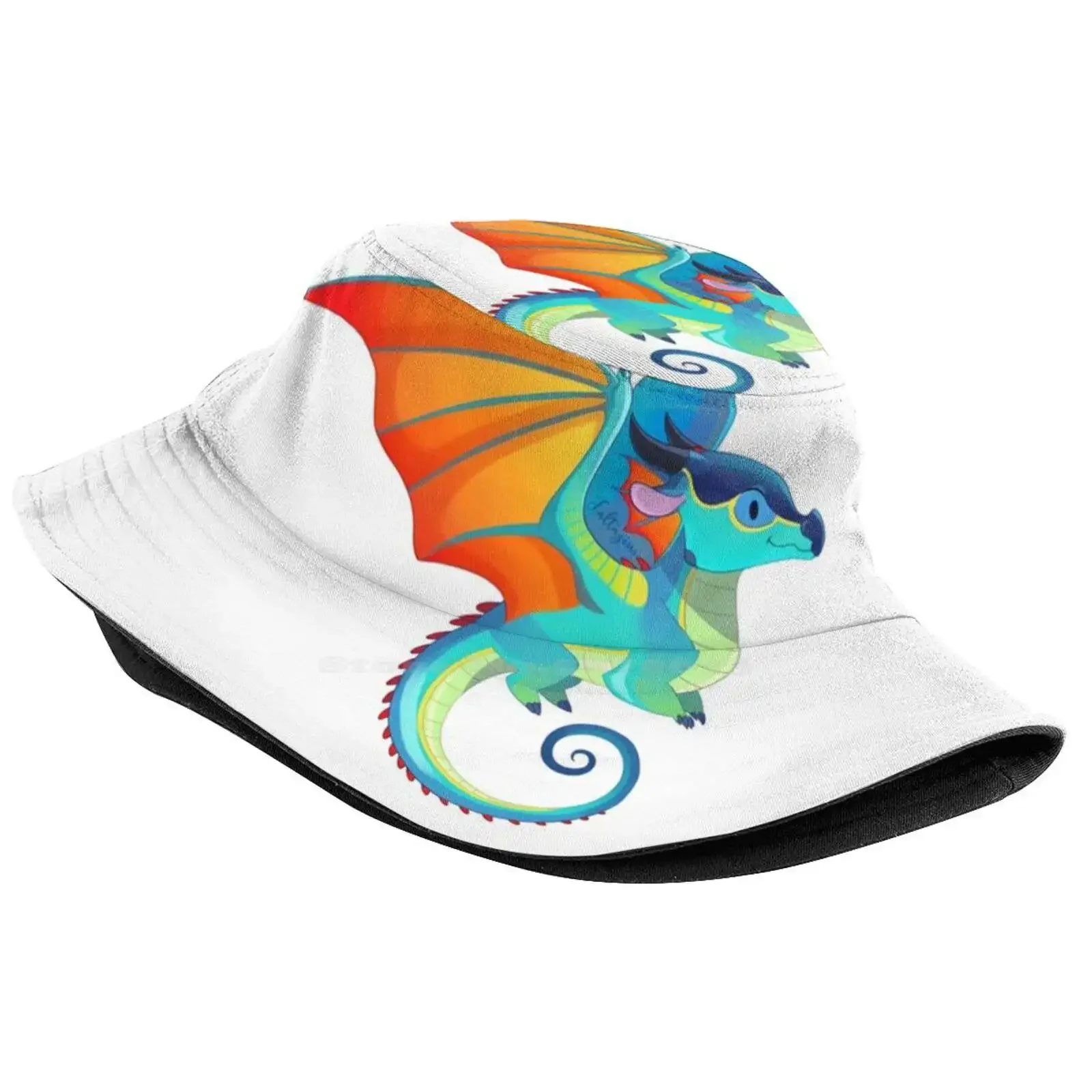 Rainwing Wings Of Sun Cap Fisherman Hat Bucket Hats Faltazius Fantasy Cute Dragon Dragon Wings Of Cute Animals