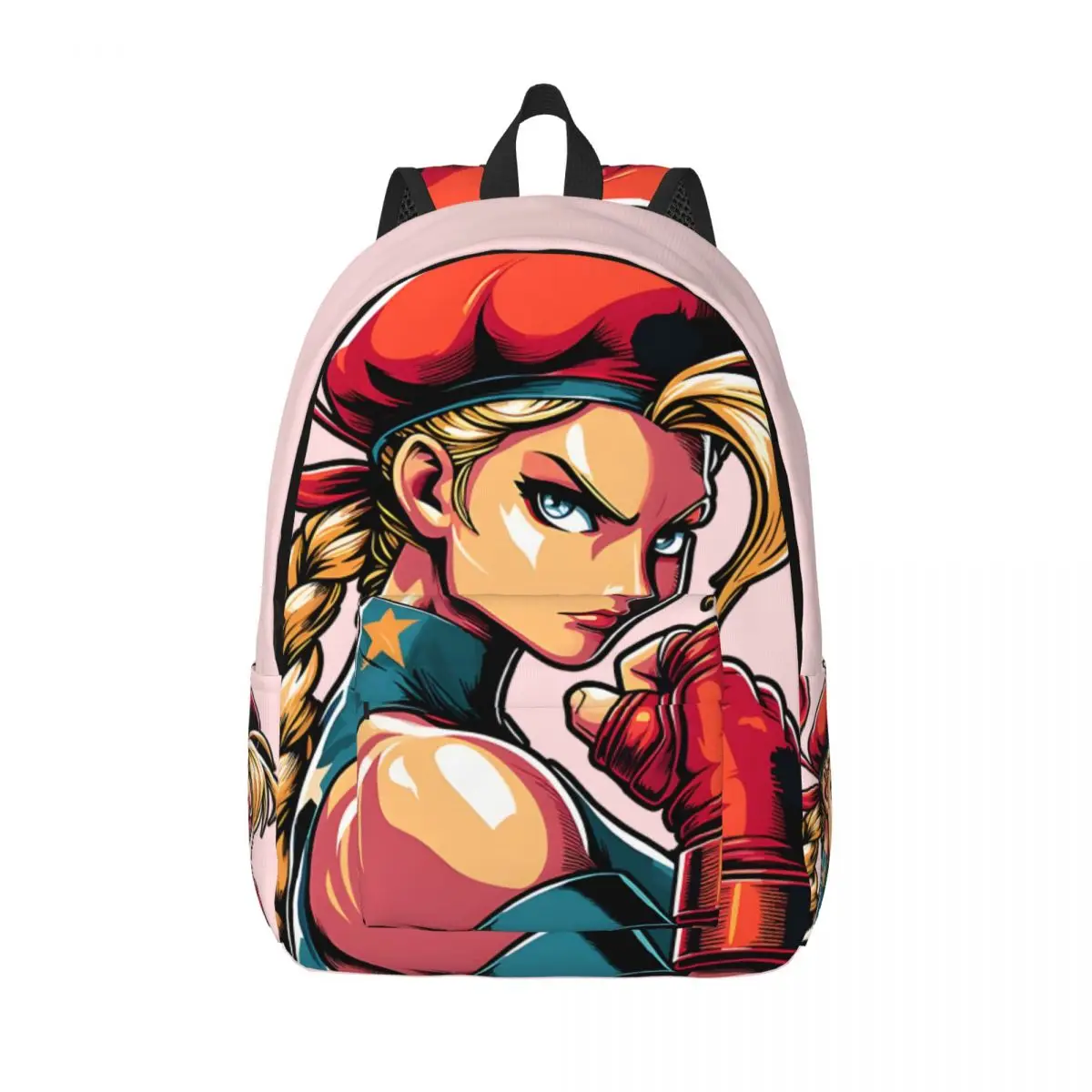 

Storage Bag Cool Girl Zipper Closure S-Street Fighter For Boy Girl Birthday Gift Good Quality Knapsack Travel