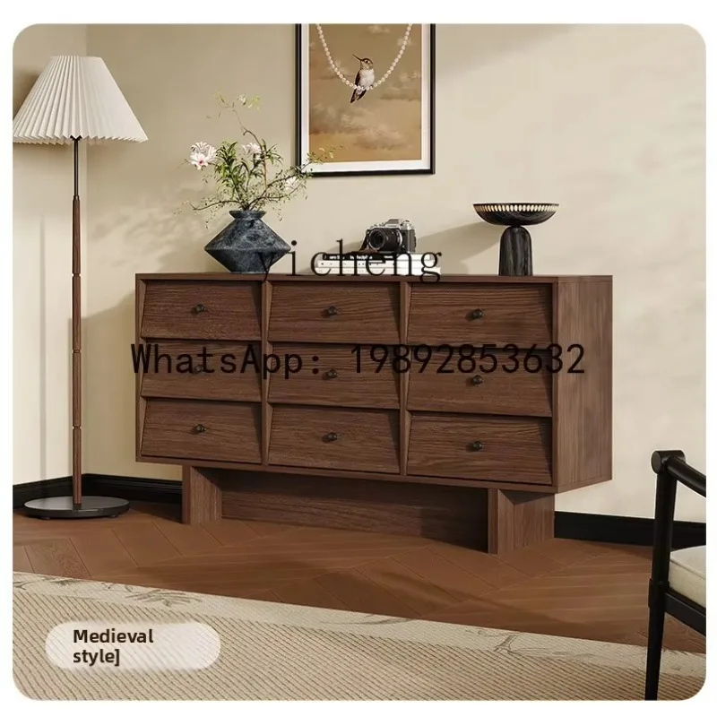 

z7 Home Bedroom Dressing Table Bedside Cabinet Living Room Sofa Side Cabinet Study Room