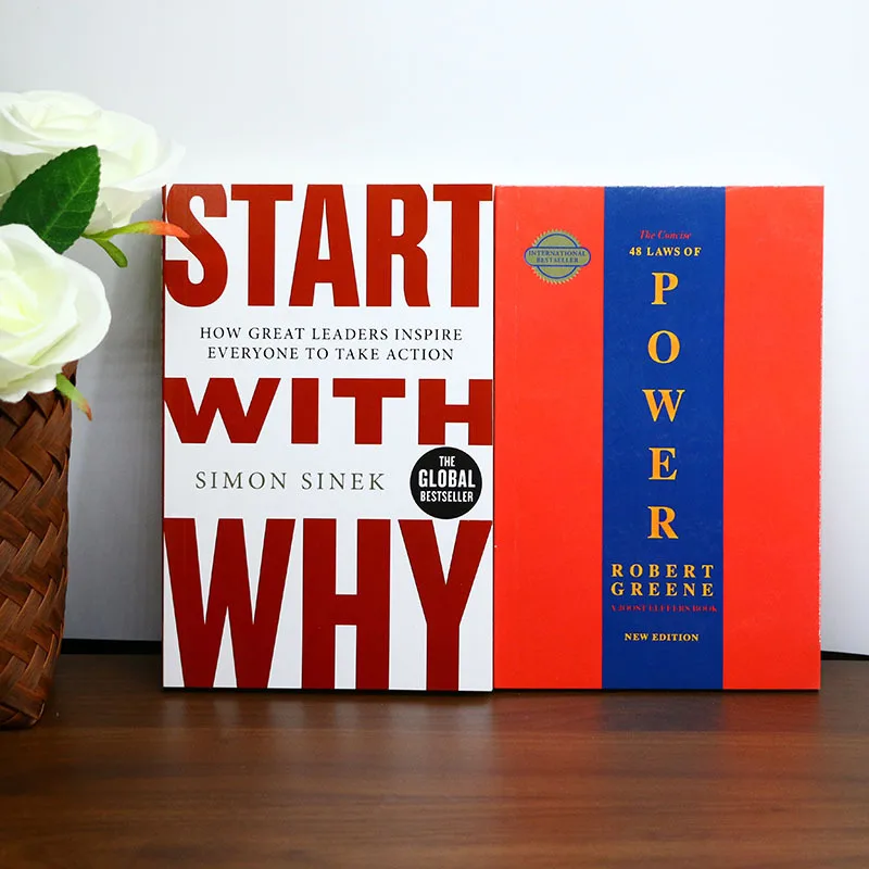 

《Запуск с почему》+ 《Лаконичный 48 законов силы》Набор для роста мощности ведущей с двойным объемом Выбор рождественских новогодних подарков Подарки