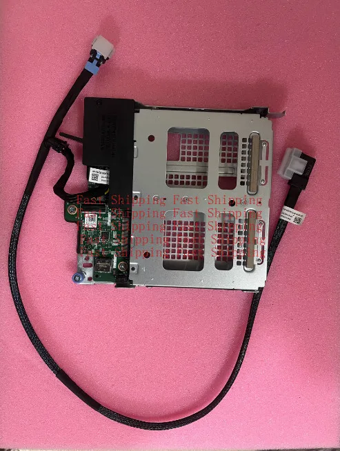 A=For Dell R660XS 2*2.5 SATA REAR BACKPLANE CAGE with cables