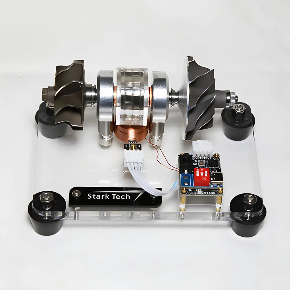 

Hall Metal Turbine Brushless Motor Model Supercharged Turbine Engine CNC High-speed Aircraft Engine Model
