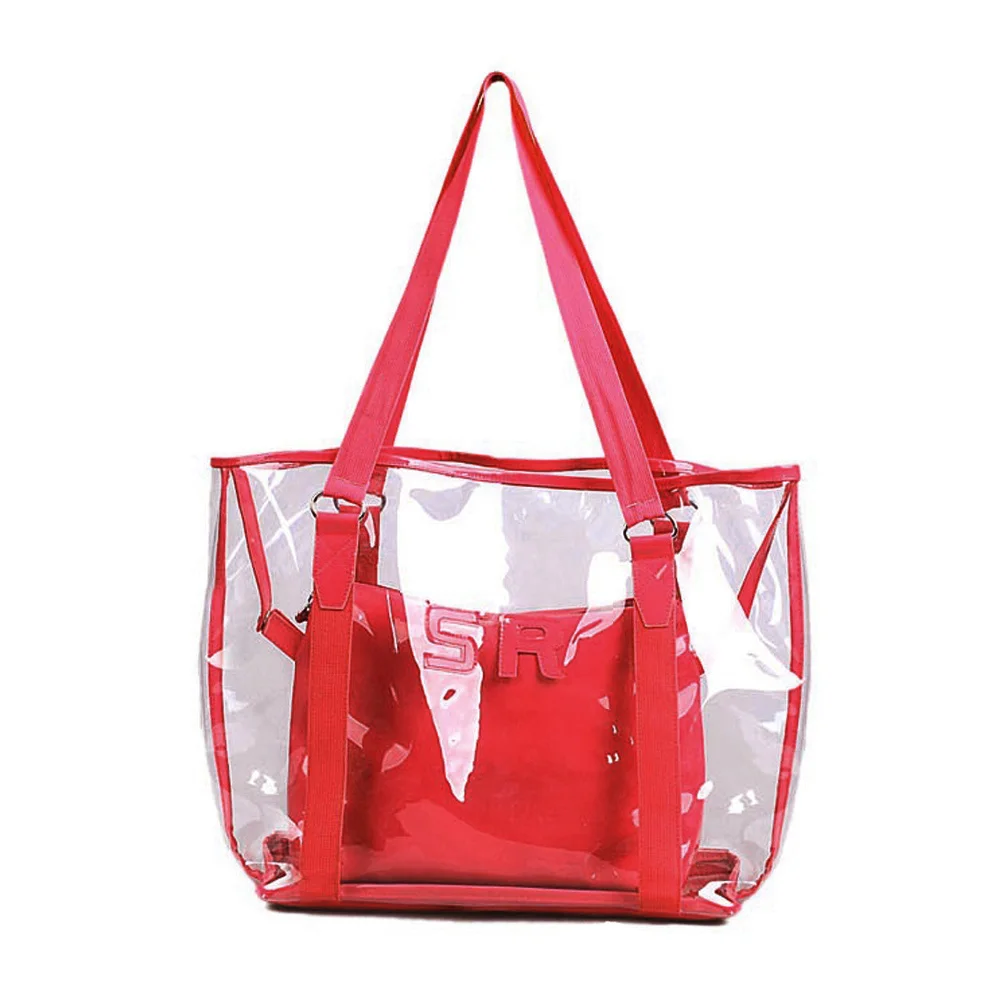 2023 Bolsos Carteras Mujer moda donna Jelly Candy borsa trasparente trasparente Tote borse a tracolla borsa da spiaggia marca Balestra