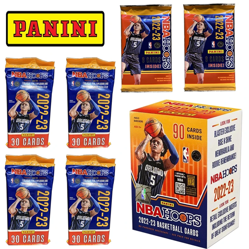 

2022/23 Panini Hoops Rare Basketball Star Card Christmas Birthday Gift Game Toys Collection Card Whole Box Single Pack