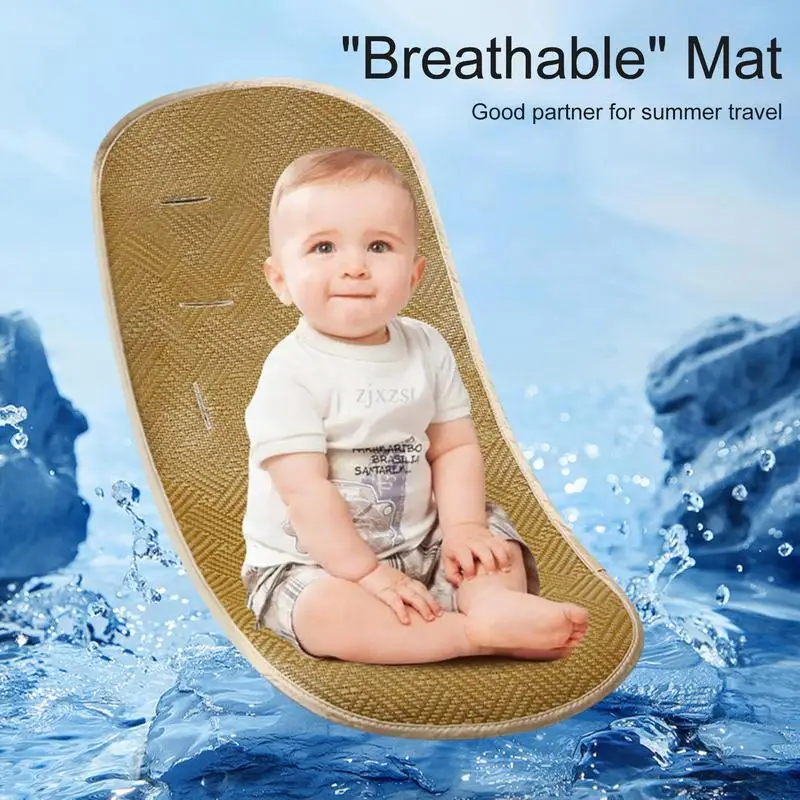 Stroller Seat Cooling Pad Cushion Pushchair Car Cart High Chair Seat Trolley Soft Cool Mat Baby Stroller Cushion Accessories