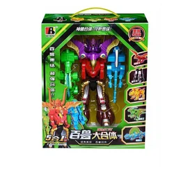 Super Sentai Dinosaur Rangers Hyakujuu Sentai Gaoranger Beats Warrior Wars Megazord Assembled Robots Boys Birthday Gifts