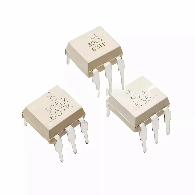 Original imported DIP-6 white optocoupler CT3022/23/41/52/61/63/81/83 can replace MOC