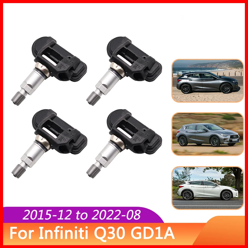 

4 шт. A0009050030 для Infiniti Q30 GD1A QX30 GD1A TPMS 433 МГц датчик давления в шинах система мониторинга