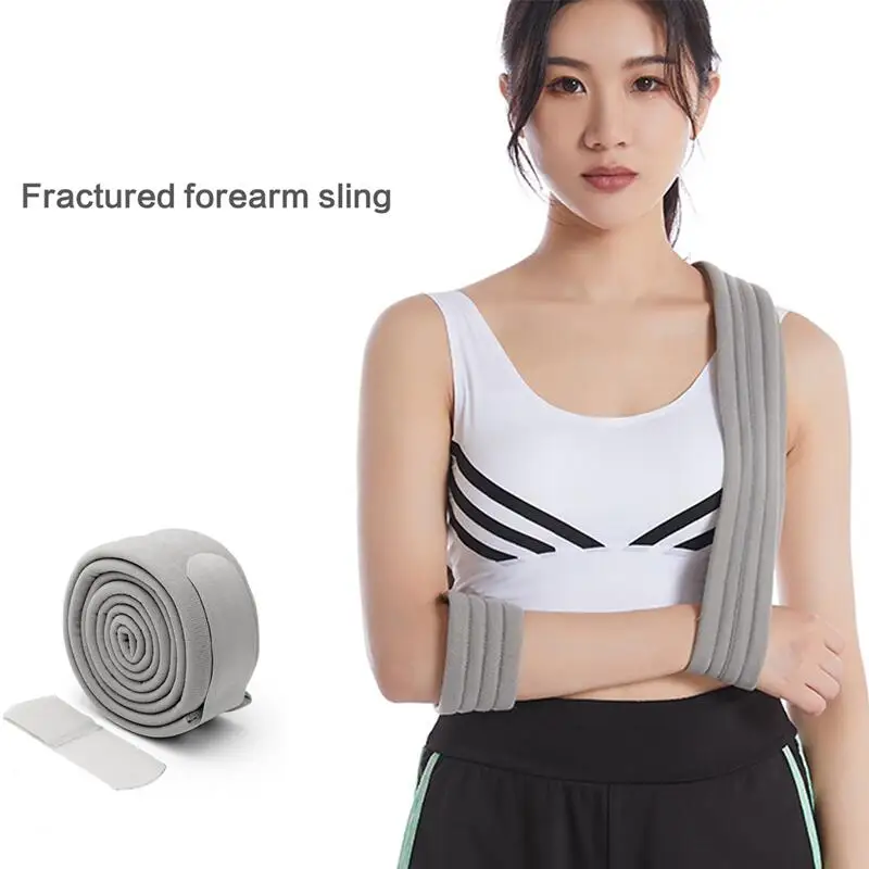 Joint Sprain Fixed Sling Arm Strap Adjustable Arm Sling Fracture Recovery Forearm Breathable Fixed Sling Shoulder Support Brace