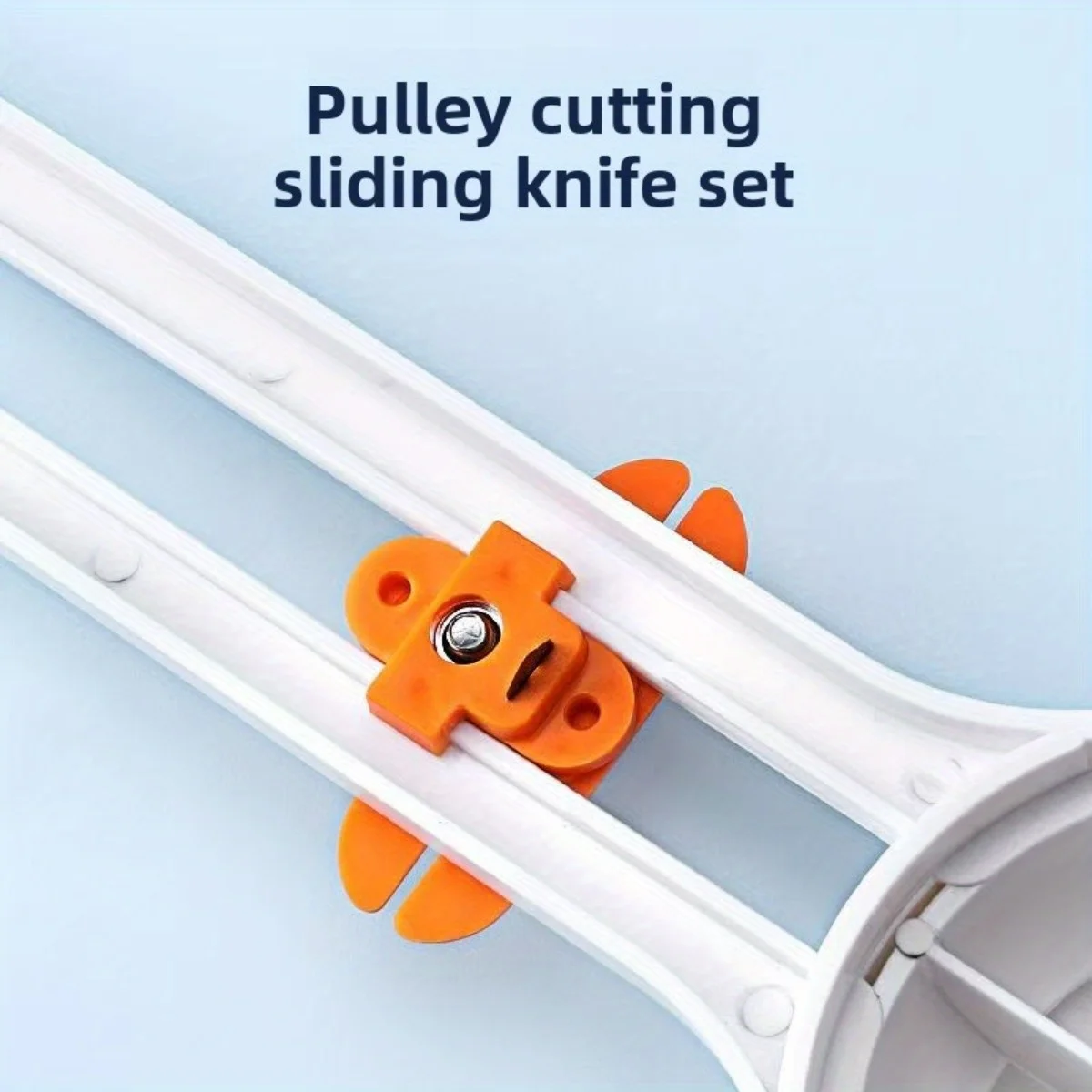 Adjustable 360-Degree Round Paper Cutter Trimmer with Scale, Cuts 10-30cm Diameter, Ideal for Office, School, and Home Craftings