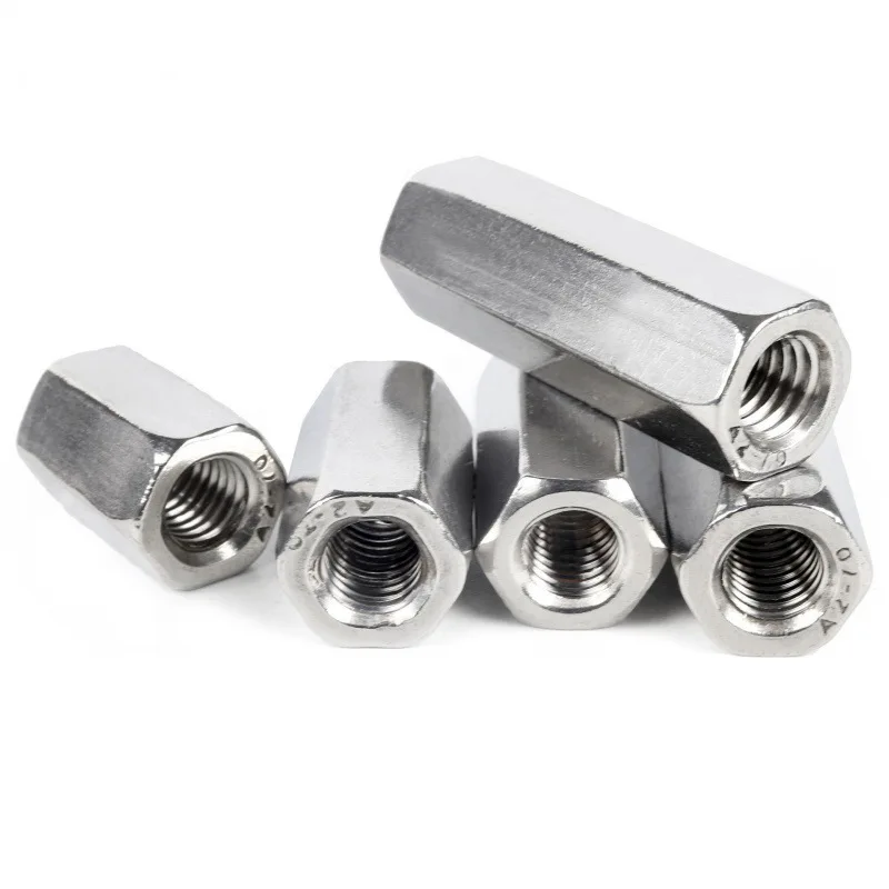 

2/5/10pcs 304 Stainless Steel Hex Standoff Spacer Long Rod Coupling Hex Nut Bolt M2 M2.5 M3 M4 M5 M6 M8 M10 M12