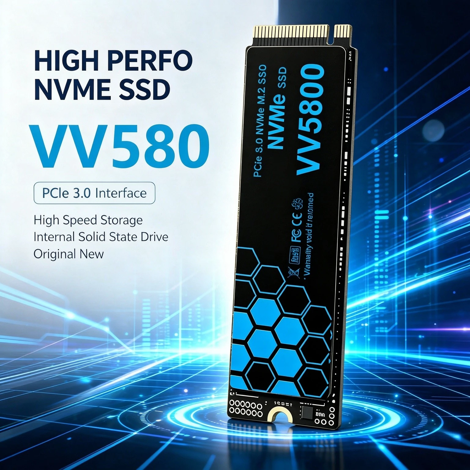 VV5800 Original Portable External SSD PCIe3.0 Gen4 High Performance Solid State Drive for Laptop Desktop PC Storage 2TB 4TB