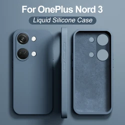 Für oneplus nord 3 Fall original flüssiges Silikon Voll schutz Softcover für oneplus nord 3 one plus nord 3 nord3 Handy hüllen