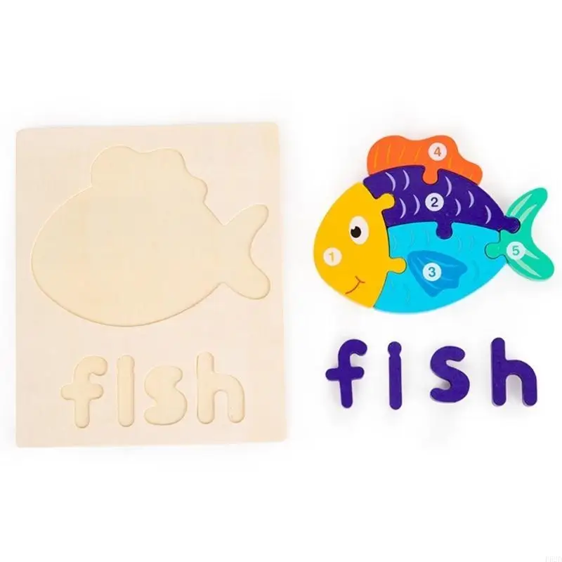 F62D cầm tay 3-D Đồ chơi Puzzle Hình dạng màu sắc nhận thức Trò chơi não Trường tiểu học ưu tiên