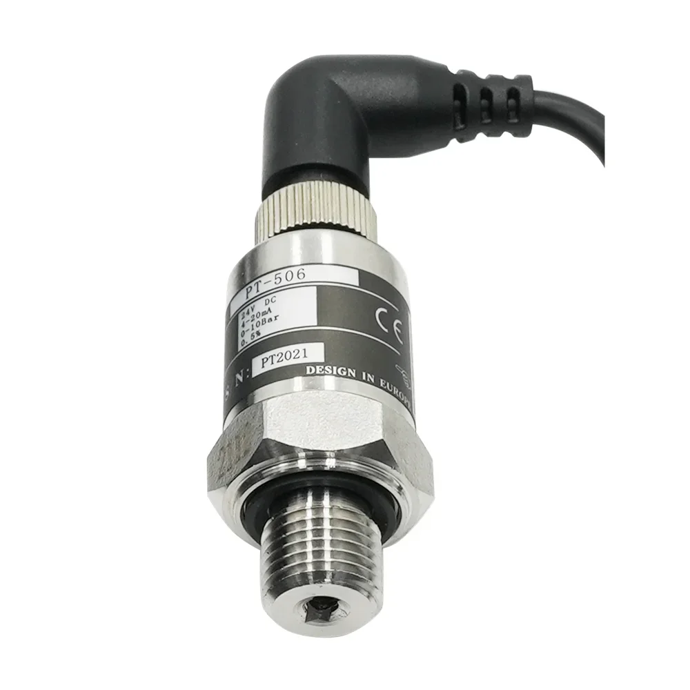 Transmisor de presión Transductor de presión IP68 Sensor de presión hidráulica de gas y agua con cable de 2 m para bomba de agua Aire acondicionado
