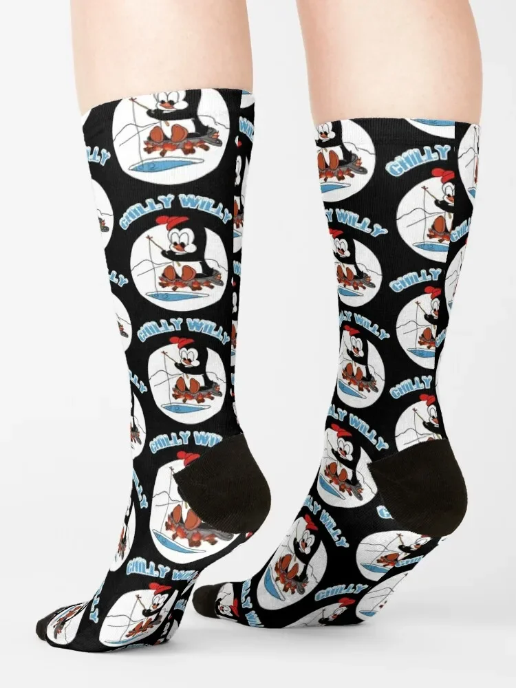 Kühl willy t-shirt chilly willy v.2 Socken klettern Weihnachten Valentinstag Geschenk ideen Großhandel Socken für Mann Frauen