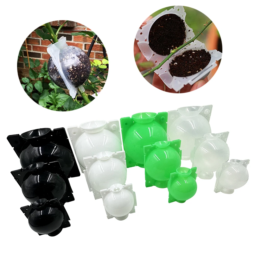 

25Pcs/Lot Plant Rooting Device High Pressure Propagation Ball High Pressure Box Grafting Breed Garden lant Root Growing