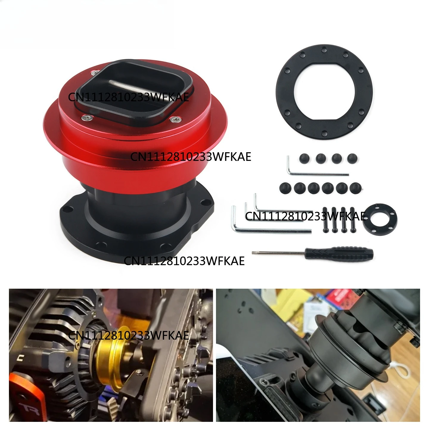 QR2S Qr2 Wheel-side and Qr2 Pro Wheel-side For Fanatec Steering Wheel Accessories and Adapter Plate