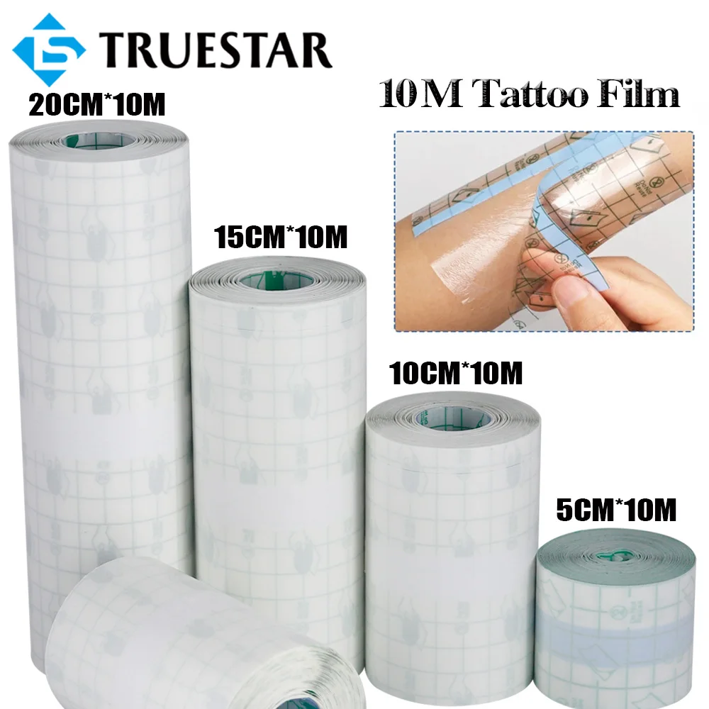 

10M Waterproof Tattoo Film Aftercare Protective Skin Healing Tattoo Bandages Wound Repair Film Wrap Tattoo Adhesive Tape Supply