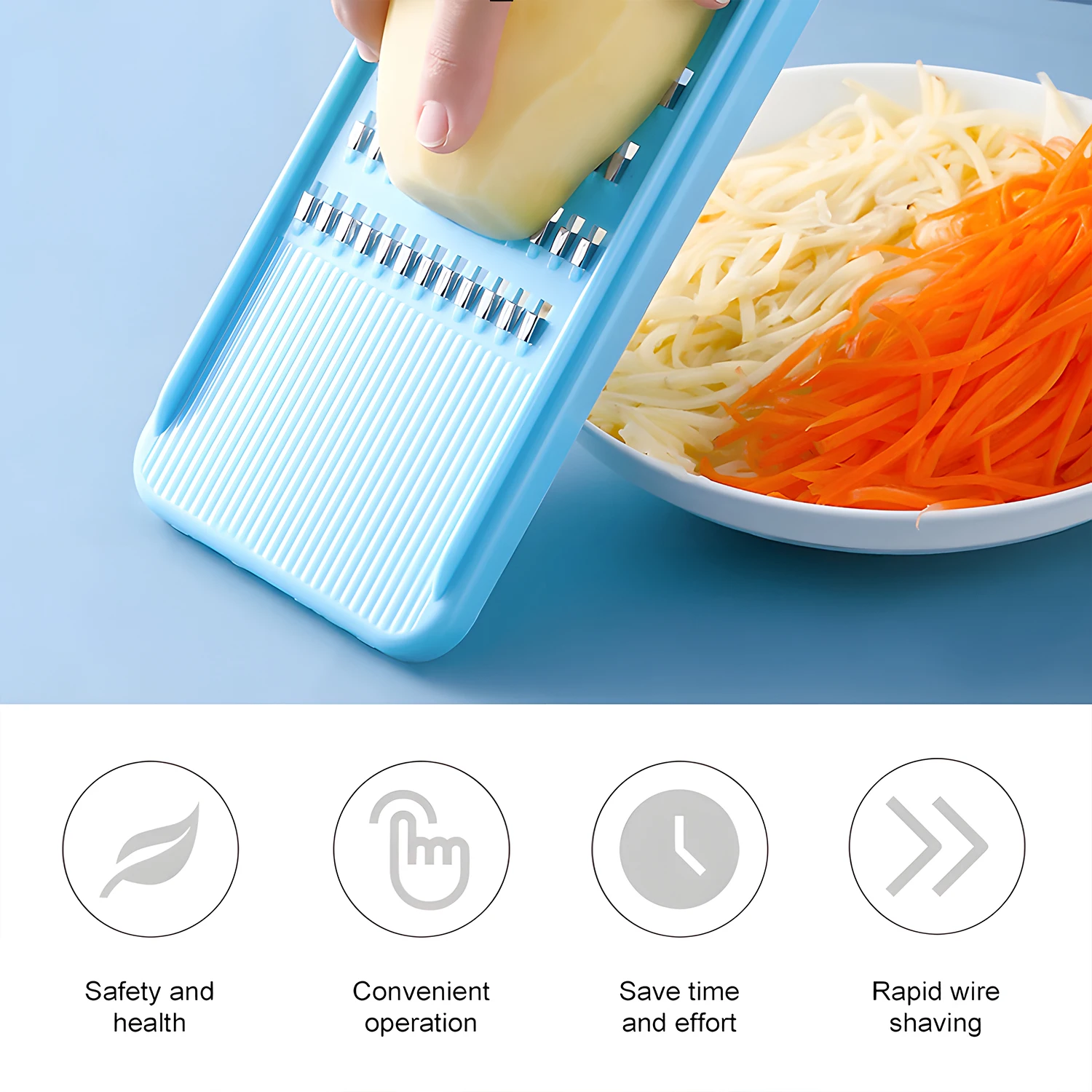 Household Shredder Grater Vegetable Potato Cucumber Carrot Slicer Chopper Kitchen Tool Accessories Fruit Peeler Cutter Tool