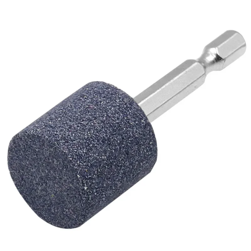 1 pz 25/30mm esagonale 6.35mm gambo mola testa di affilatura portatile rettifica trapano accessori per utensili elettrici