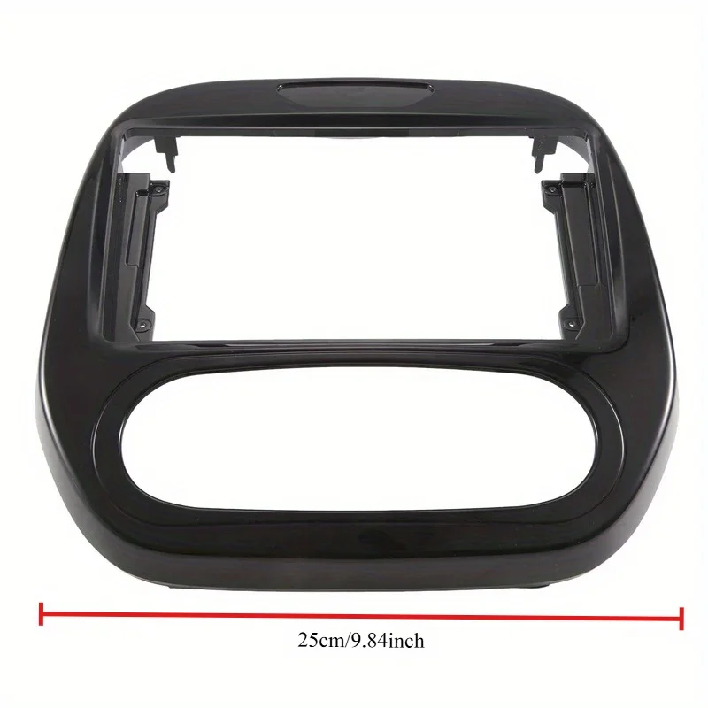 Car Radio Fascia Frame For Renault Captur Kaptur 2011-2019 European Version 9 Inch Stereo Panel Spare Parts