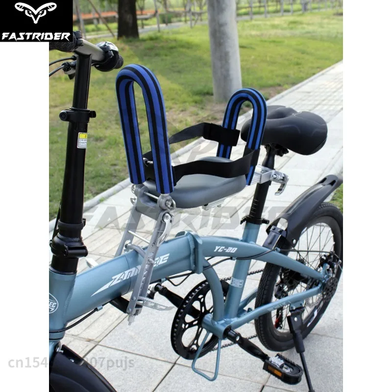 Foldable and Portable Child Seat Bicycle Front Child Seat Suitable for Children Aged 2-5 자전거 어린이용 시트