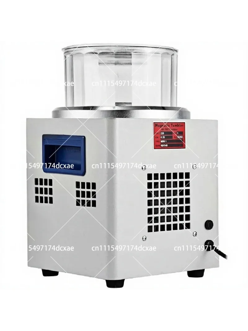 Magnetic Tumbler Jewelry Polisher Mini Metal Finishing Machine 110V/220V for Gold Precision Parts