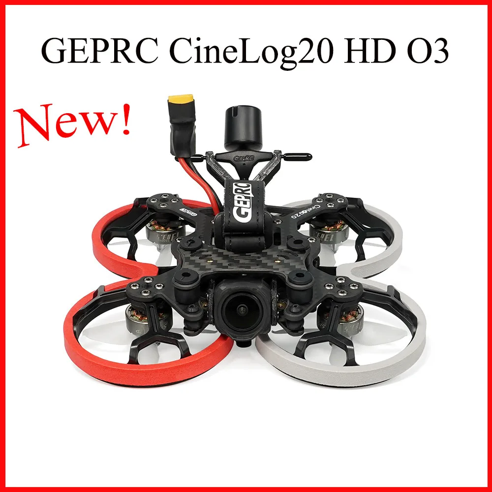 Nowa kamera AIR GEPRC Cinelog20 HD O3 4K 120fps 2-calowy mały dron FPV z silnikiem GEP-F411-35A AIO/GR1303.5 5500KV Quadcopter