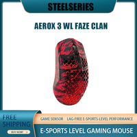 Steelseries Aerox 3 Wl Faze Clan Wireless Gaming Mouse Game Sensor E-Sports Level Performance Quick Response Lightweight Mouse
