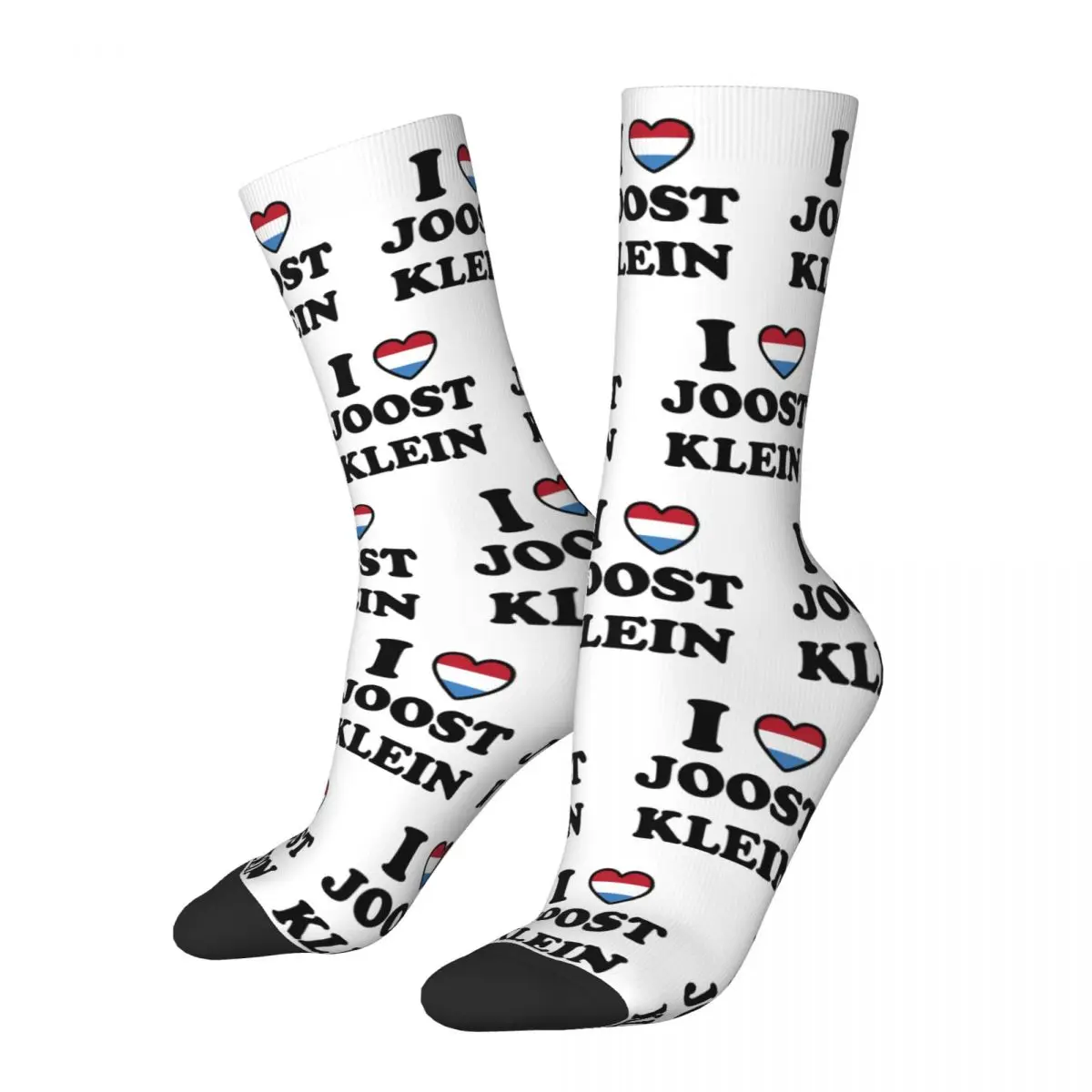 Men's Women's I Heart Joost Klein Netherlands Europapa Socks Super Soft Casual Socks Harajuku Merch Middle Tube Socks