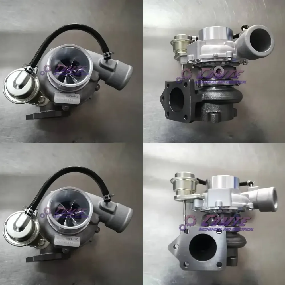 【2026 Daria Select】 Modified RHF4-F55V Turbo Turbocharger with 9 Back Blades Billet Wheel 50mm/52mm/54mm