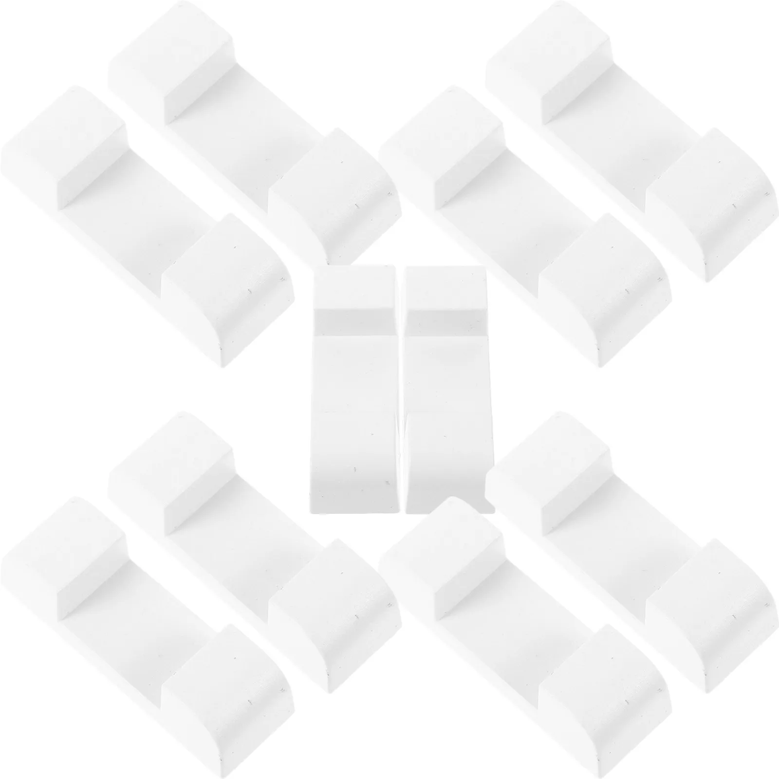 10Pcs Jewelry Rack Bases Plastic Display Holder Bases Stable Lightweight for Frames Countertop Store Showcase