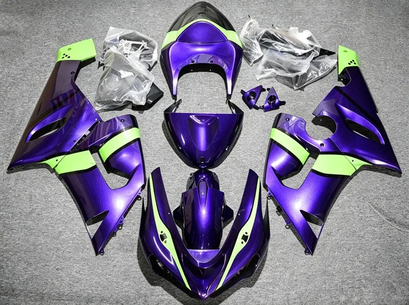 Suitable for Kawasaki ZX-6R 636 2005 2006 motorcycle modified cowling full set of housing accessories can be customized